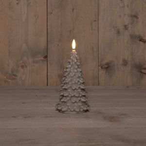 Anna's Collection Led kaars Kerstboom taupe