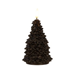 Anna's Collection Led kaars Kerstboom zwart