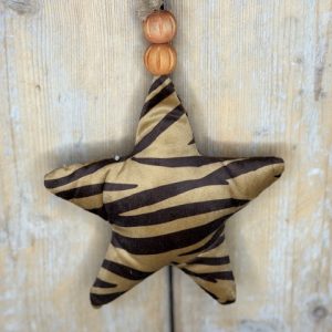 Stoffen Ster met print