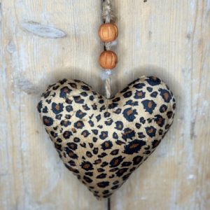 Stoffen Hart met print