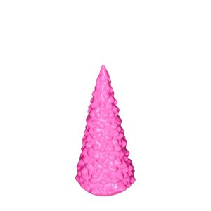 Kerstboom Keramiek Neon Roze M