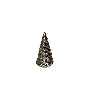 Kerstboom Keramiek Goud S