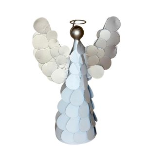 Colmore Engel wit-zilver